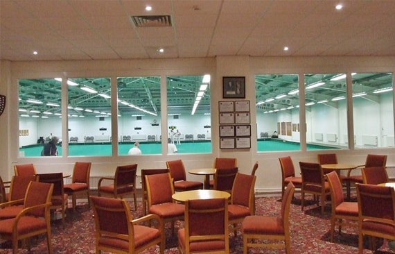 Cotswald bowls club Inside